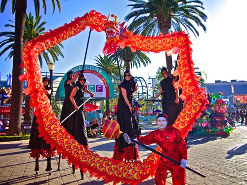 LA County Fair
42' LED Dragon Puppet