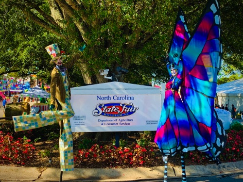 North Carolina State Fair 
Butterfly & MadHatter