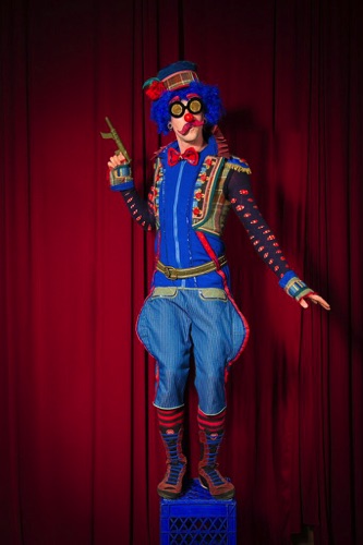 Cirque Clown Blue