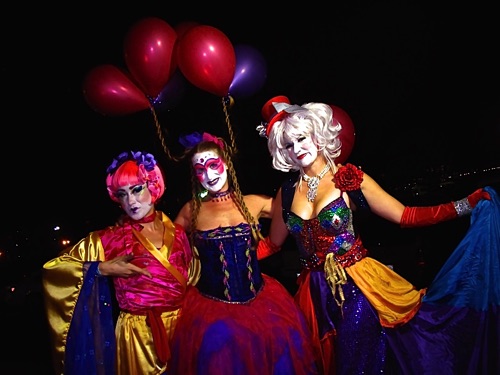 Rebecca, Starchild and Jen Rebecca, Starchild and Jen
